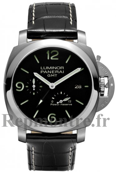 Réplique Panerai Luminor 1950 3 Days GMT Reserve de marche Automatique PAM00321 - Cliquez sur l'image pour la fermer