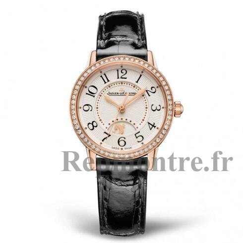 Replique Montre Jaeger-LeCoultre Rendez-Vous Night & Day Petit Or rose Diamants 3462430 - Cliquez sur l'image pour la fermer