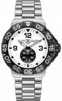 Réplique TAG Heuer Formula 1 Quartz 44mm Acier blanc Dial WAH1011.BA0860