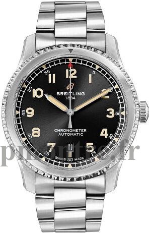 Réplique de Breitling Aviator 8 Automatique 41 Cadran Noir Homme A17315101B1A1 - Cliquez sur l'image pour la fermer