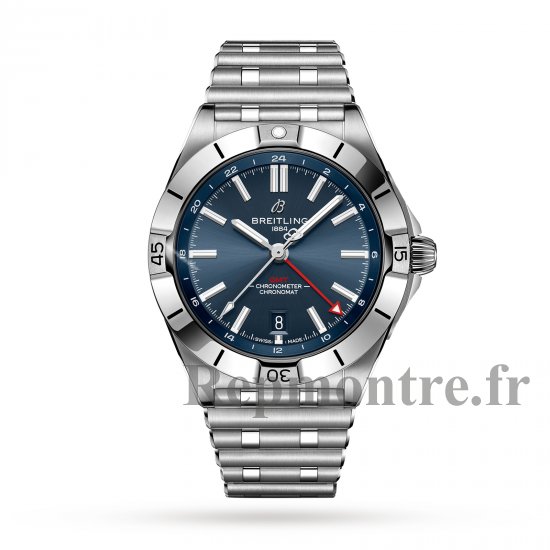 Breitling Chronomat Automatique GMT 40 Cadran Bleu Copie montre A32398101C1A1 - Cliquez sur l'image pour la fermer