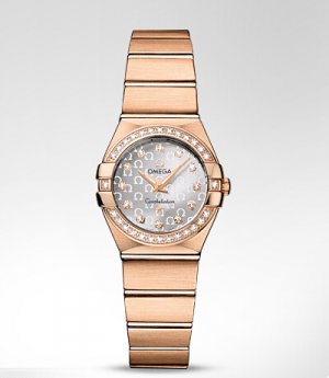 Réplique Omega Constellation Quartz 24 mm Montre 123.55.24.60.52.001