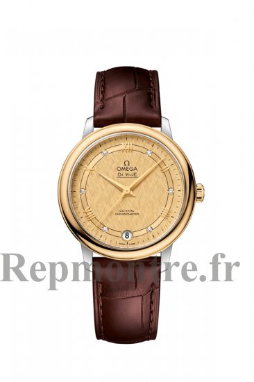 AAA Réplique Montre OMEGA De Ville Acier or jaune Chronometer 424.23.33.20.58.001 - Cliquez sur l'image pour la fermer