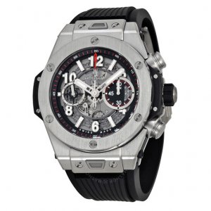 Replique HUBLOT Big Bang Unico Titanium automatique Skeletal 411.NX.1170.RX