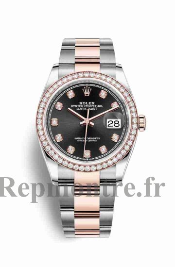 Réplique montre Rolex Datejust 36 Everose Roles 18 ct Everose 126281RBR m126281rbr-0008 - Cliquez sur l'image pour la fermer