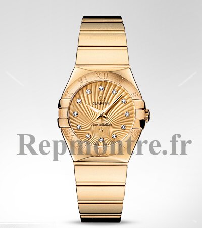 Réplique Omega Constellation Quartz 27mm Montre 123.50.27.60.58.002 - Cliquez sur l'image pour la fermer