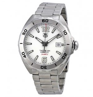 Tag Heuer Formula 1 Automatique blanc Dial Inoxydable Acier WAZ2114.BA0875