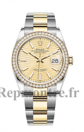 Replique Rolex Datejust 36 Rolesor combination of Oystersteel and 18 ct yellow gold M126283RBR-0026 - Cliquez sur l'image pour la fermer