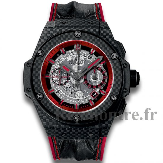 Hublot King Power Unico Carbon rouge 701.QX.0113.HR - Cliquez sur l'image pour la fermer