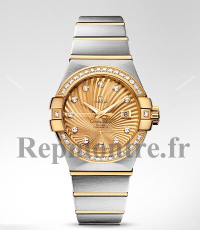 Réplique Omega Constellation Dames Montre 123.25.31.20.58.001 - Cliquez sur l'image pour la fermer