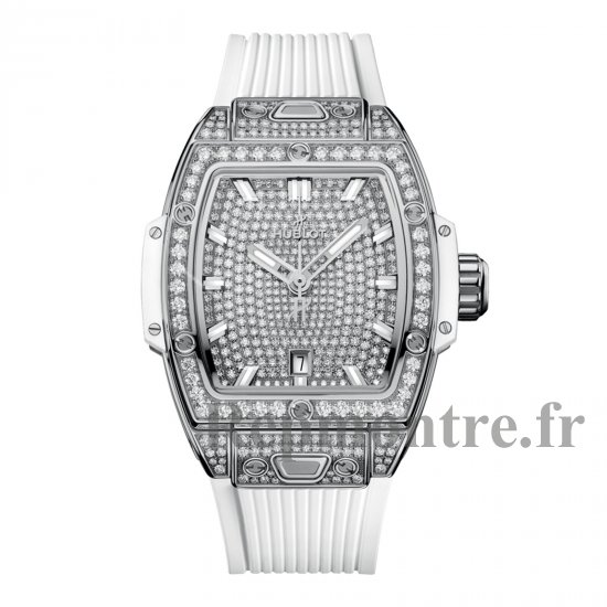 Hublot Spirit Of Big Bang Acier Blanc Full Pave 32 mm Copie montre unisexe 682.SE.9000.RW.1604 - Cliquez sur l'image pour la fermer