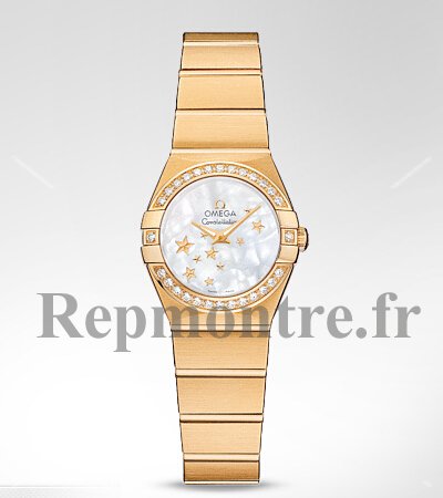 Réplique Omega Constellation Quartz 24MM Dames Montres 123.55.24.60.05.001 - Cliquez sur l'image pour la fermer