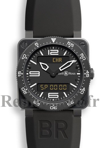 Réplique Bell & Ross BR03 Type Aviation Quartz 42mm Montre Homme - Cliquez sur l'image pour la fermer