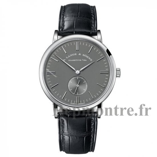 Réplique A.Lange & Sohne Saxonia Or blanc 216.027 - Cliquez sur l'image pour la fermer