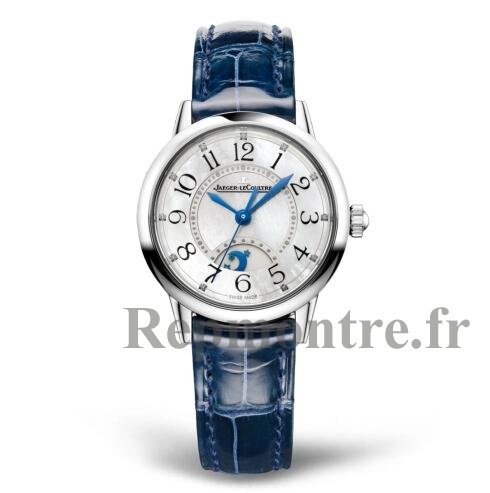 Replique Montre Jaeger-LeCoultre Rendez-Vous Night & Day Petit Acier inoxydable MOP 3468410 - Cliquez sur l'image pour la fermer