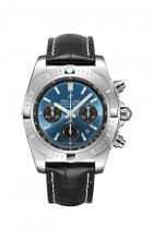 Replique Breitling Chronomat B01 Chronograph automatique Cadran bleu Men's AB0115101C1P4