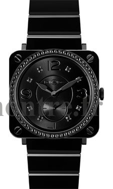 Réplique Bell & Ross Aviation Quartz Montre BR-S Noir Ceramic Phantom - Cliquez sur l'image pour la fermer