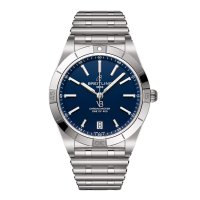 Breitling Chronomat Automatique 36 mm Victoria Beckham ?dition Limitee Montre Replique Femme Bleu Nuit A103801A1C1A1