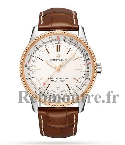 Copie Breitling Navitimer Automatique Chronometer Cadran Argent 38 mm U17325211G1P2 - Cliquez sur l'image pour la fermer