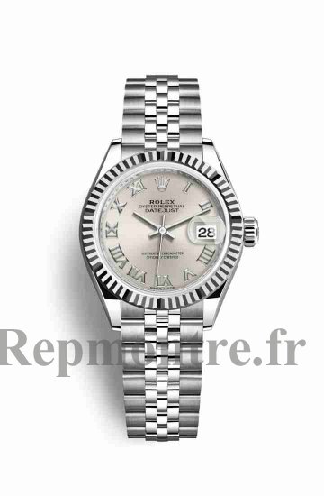 Réplique montre Rolex Datejust 28 Blanc Role blanc 279174 m279174-0007 - Cliquez sur l'image pour la fermer