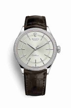 Copie-Réplique-Imiter de Rolex Cellini Time 50609RBR Cadran rhodium