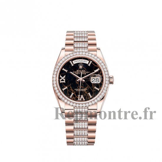 Replique Rolex Day-Date 36 montre 18 ct Everose gold M128345RBR-0045 - Cliquez sur l'image pour la fermer