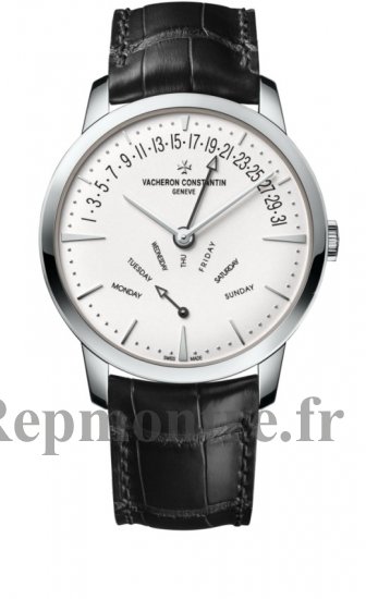 Réplique montre Vacheron Constantin Patrimony jour-date 4000U/000G-B112 - Cliquez sur l'image pour la fermer