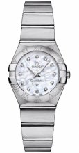 Réplique Omega Constellation Brushed 24mm Dames Montre 123.10.24.60.55.001