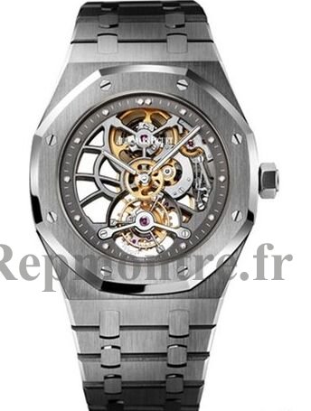 Réplique Audemars Piguet Royal Oak Open-Worked Extra Thin Tourbillon 26511PT.OO.1220PT.01 - Cliquez sur l'image pour la fermer