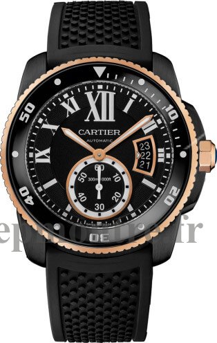 Réplique Montre Calibre de Cartier Carbon Diver W2CA0004 - Cliquez sur l'image pour la fermer