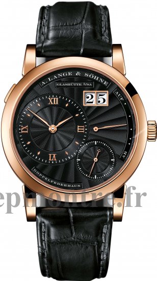 Réplique A.Lange & Sohne Lange 1 20th Anniversaire Rose Or Noir 101.065 - Cliquez sur l'image pour la fermer