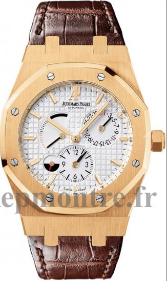 Réplique Audemars Piguet Royal Oak Dual Time Power Reserve montre 26120OR.OO.D088CR.01 - Cliquez sur l'image pour la fermer