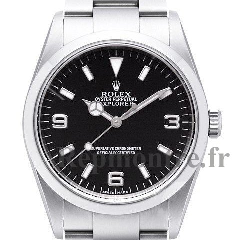 Réplique Rolex Explorer 114270-78690 Noir dial Hommes Automatique Montre - Cliquez sur l'image pour la fermer