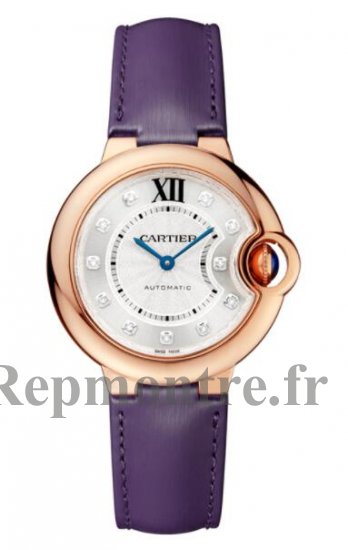 Replique Montre Cartier Ballon Bleu 33 mm Or Rose WGBB0038 - Cliquez sur l'image pour la fermer