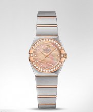 Réplique Omega Constellation Brosse Quarz Mini Pluma Montres 123.25.24.60.57.002