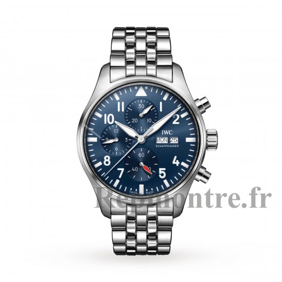 IWC Pilot's Replica montre Chronographe 43mm IW378004 - Cliquez sur l'image pour la fermer