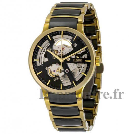 Rado Centrix Skeleton Dial Ceramic Réplique Montre R30180162 - Cliquez sur l'image pour la fermer