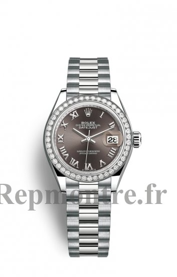 Replique Rolex Dame-Datejust 18 ct Blanc Or 28mm M279139RBR-0010 - Cliquez sur l'image pour la fermer