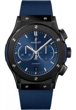 Replique Hublot Classic Fusion Ceramic Blue Chronograph 42mm 541.CM.7170.RX