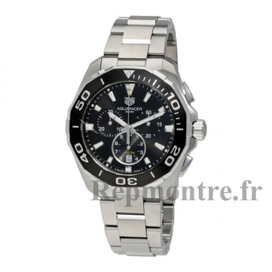 Tag Heuer Aquaracer Chronographe Cadran Noir CAY111A.BA0927 Homme Réplique Montre - Cliquez sur l'image pour la fermer