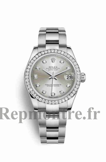 Réplique montre Rolex Datejust 31 Blanc Roles en blanc 178384 m178384-0017 - Cliquez sur l'image pour la fermer