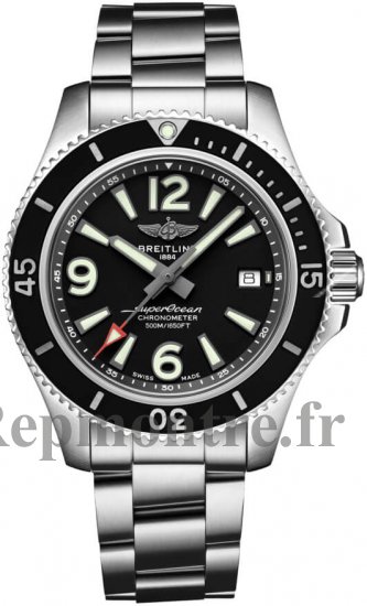 AAA Réplique Montre Breitling Superocean 42 Automatique Acier A17366021B1A1 - Cliquez sur l'image pour la fermer