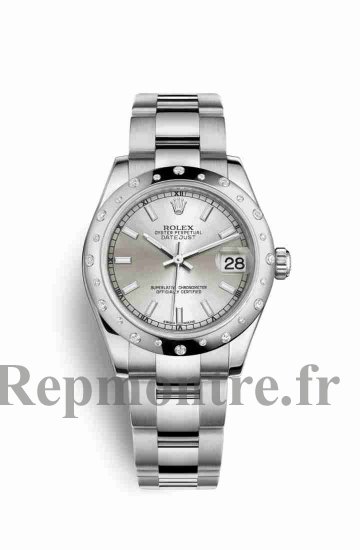 Réplique montre Rolex Datejust 31 Blanc Role blanc 178344 m178344-0026 - Cliquez sur l'image pour la fermer