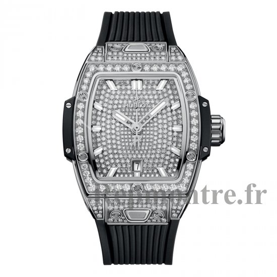 Hublot Spirit Of Big Bang Steel Full Pave 32 mm Copie montre unisexe 682.SX.9000.RX.1604 - Cliquez sur l'image pour la fermer