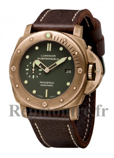 Réplique Panerai Luminor Submersible 1950 3 Days Automatique Bronzo PAM00382 - Cliquez sur l'image pour la fermer