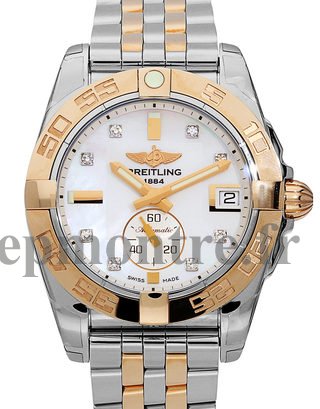 qualite superieure Réplique Breitling Galactic C3733012/A725/376C Women 36 mm Acier and Rose or Automatique - Cliquez sur l'image pour la fermer