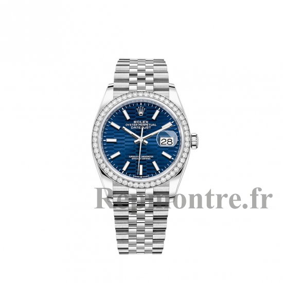 Replique Rolex Datejust 36 Rolesor combination of Oystersteel and 18 ct white gold M126284RBR-0041 - Cliquez sur l'image pour la fermer