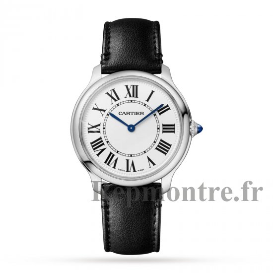 Cartier Ronde Must De Cartier Copie montre 36 mm Quartz haute autonomie (environ 8 ans) Acier WSRN0031 - Cliquez sur l'image pour la fermer