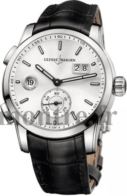 Réplique Ulysse Nardin Dual Time Manufacture 42mm hombres Montre 3343-126/91 - Cliquez sur l'image pour la fermer