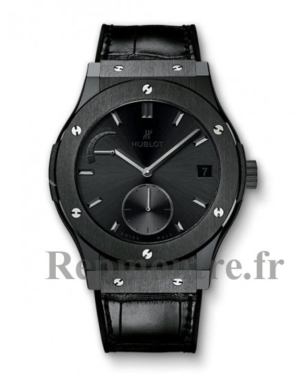 Hublot Classic Fusion Power Reserve All Black 516.CM.1440.LR - Cliquez sur l'image pour la fermer